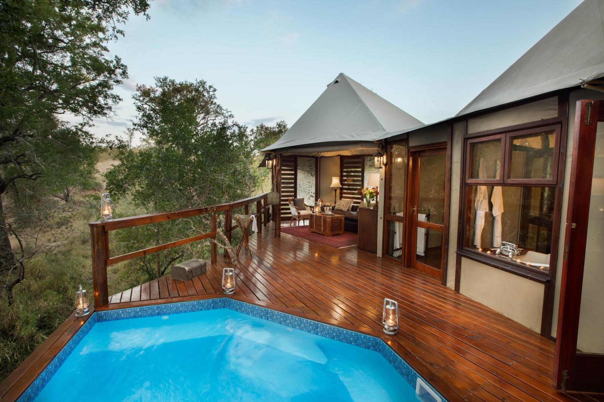 Hamiltons Tented Camp Mluwati Concession Extérieur photo